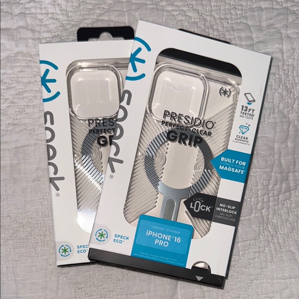 Speck White Protective Phone Case Durable and Stylish